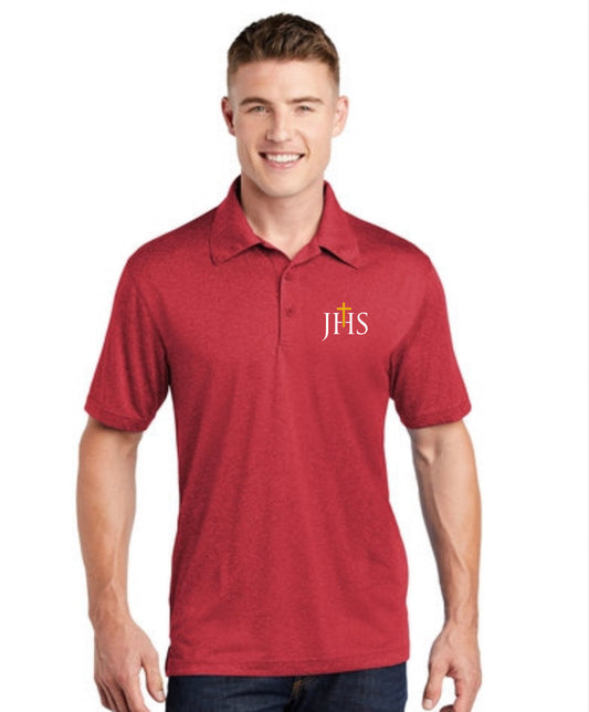 Polo - Red with Cross