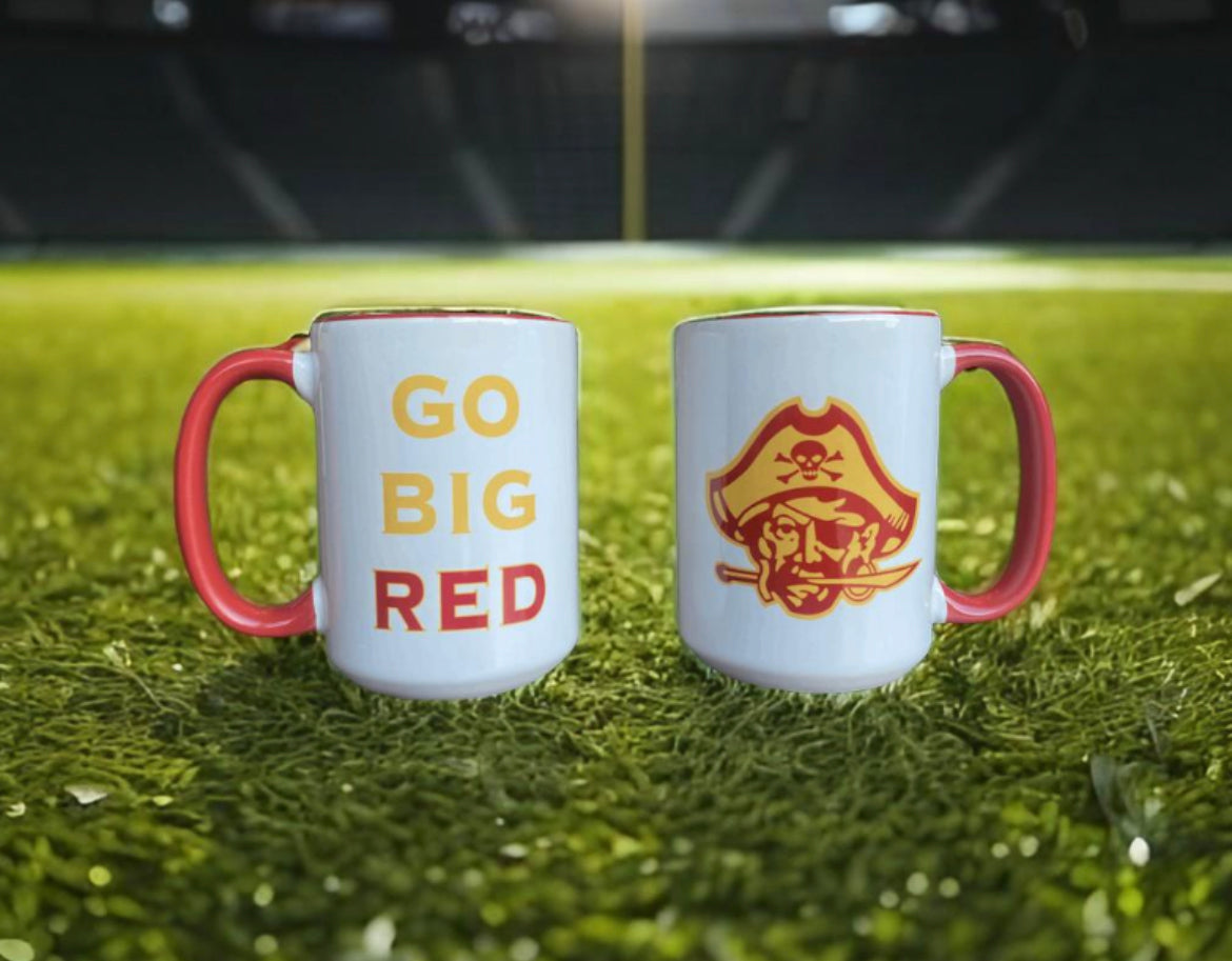 “Go Big Red” Coffee Mug