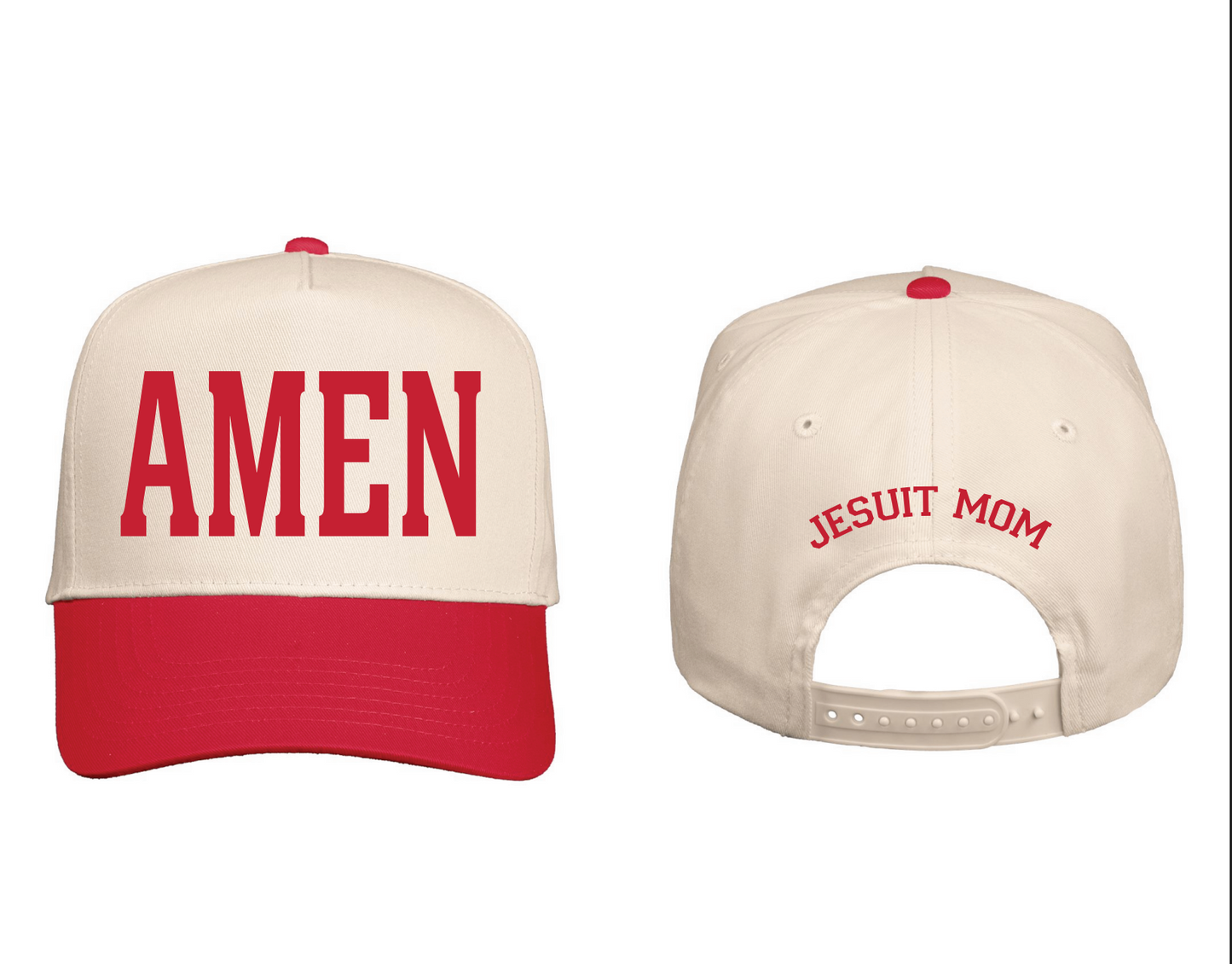 AMEN/JESUIT MOM Twill Cap