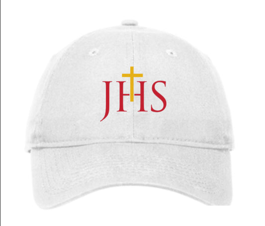 JHS Cross Twill White Cap