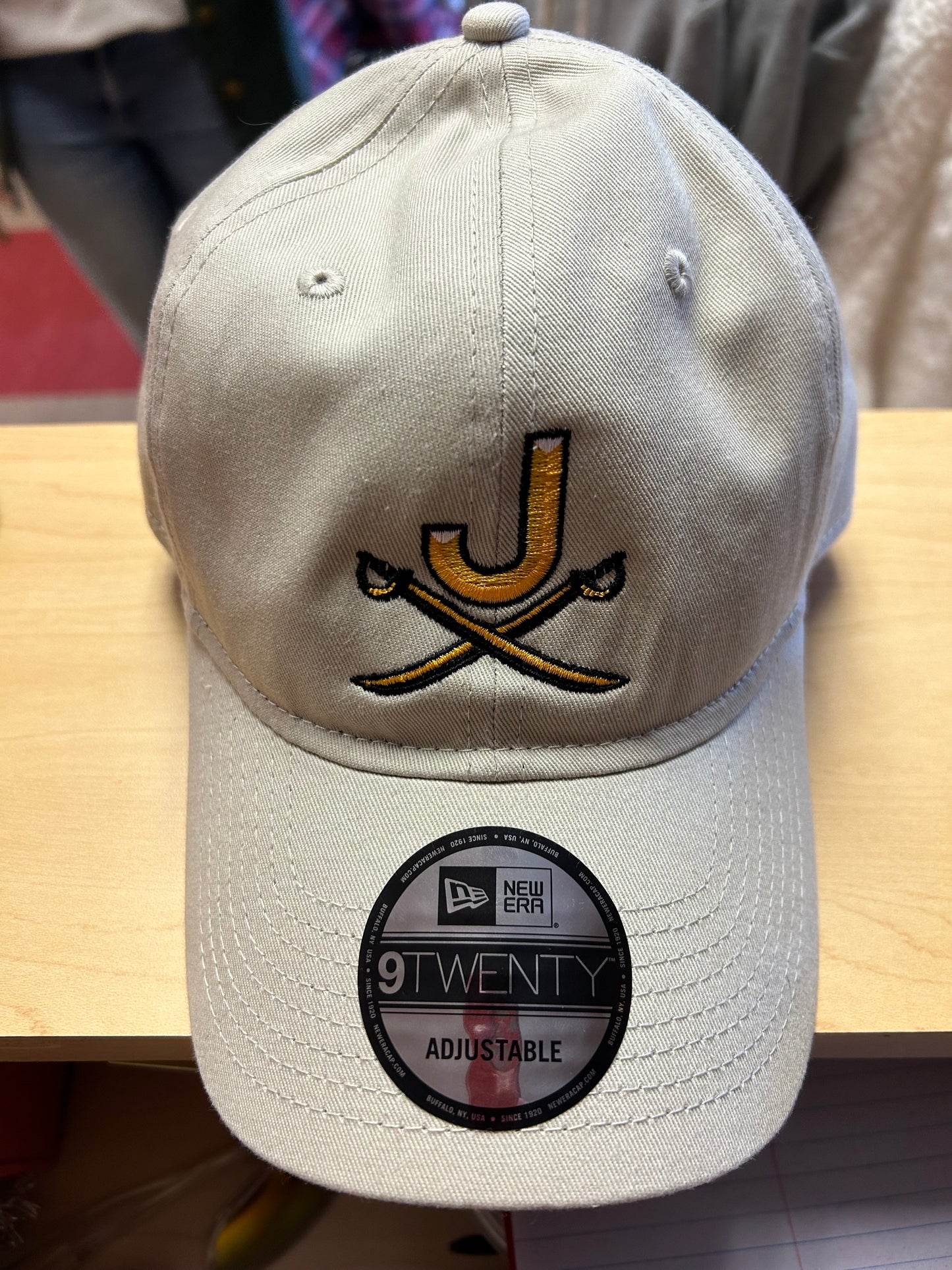 Khaki J Baseball Hat