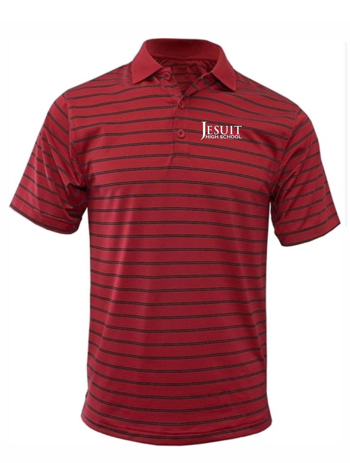 Striped Dry Fit Polo