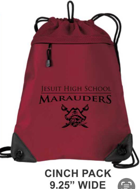 Drawstring Backpack Red