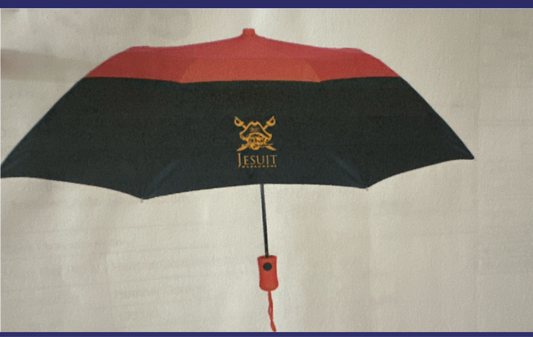 Umbrella - Small Black and Red