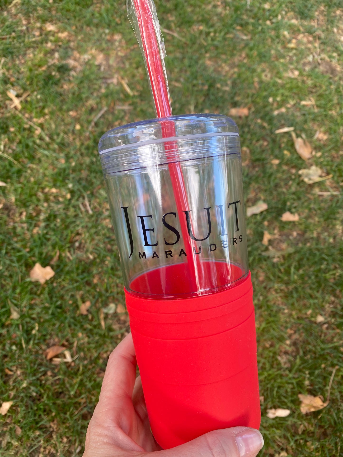 Jesuit Cup w/ Straw