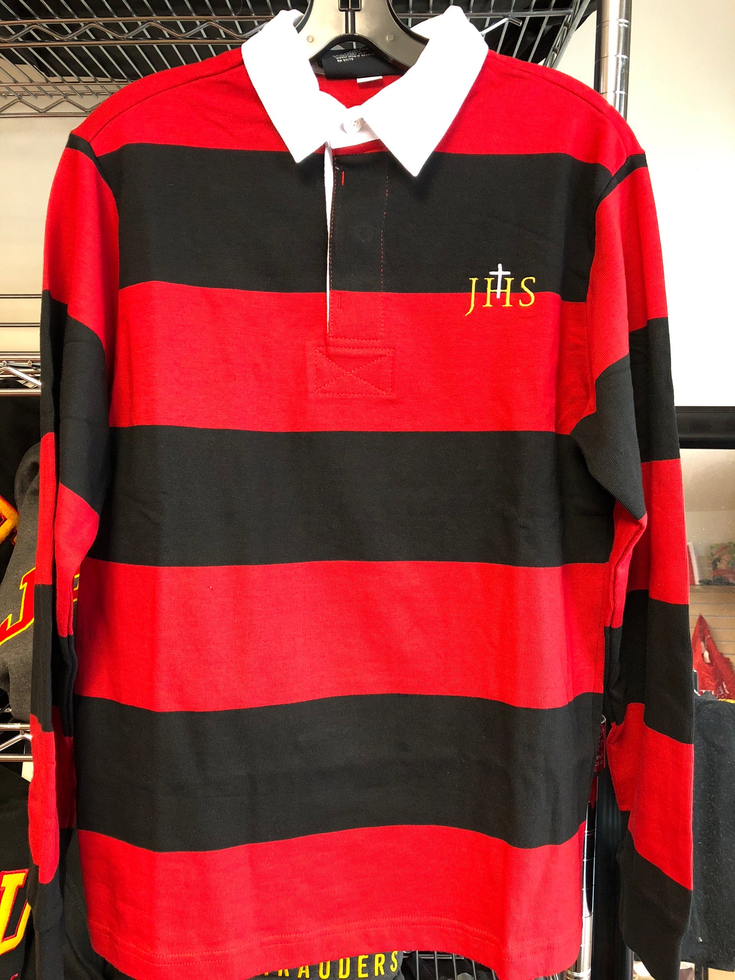 JHS Long Sleeve Rugby Polo