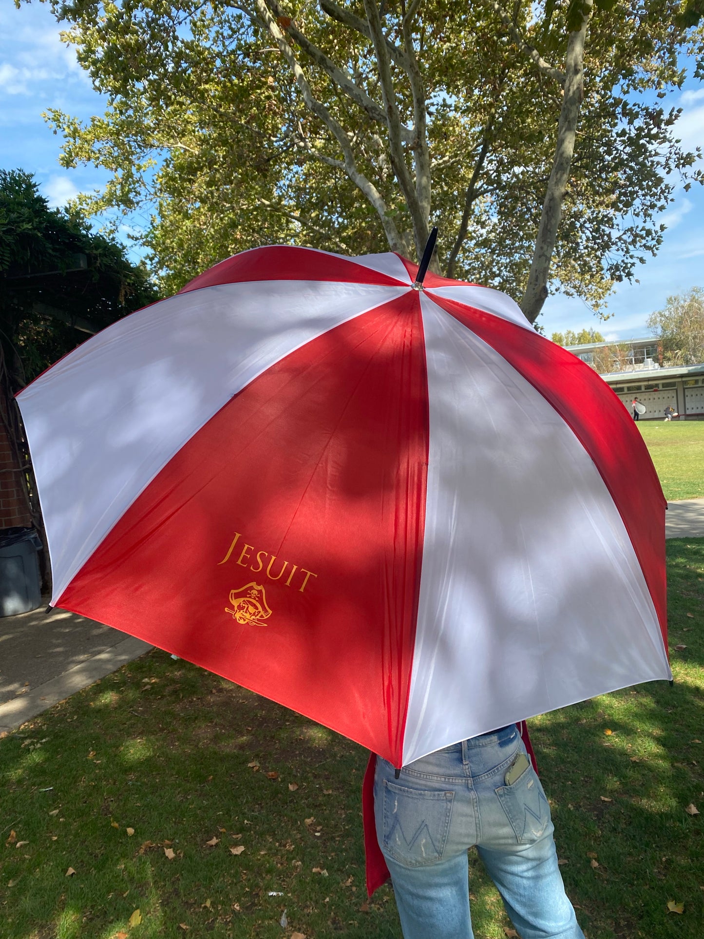 Golf Umbrella - Red and White