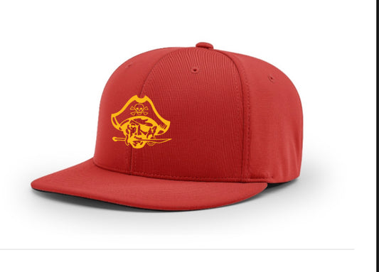 Red Marauder Fitted Baseball Cap