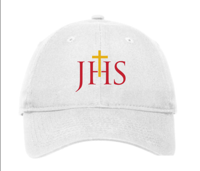 JHS Cross Twill White Cap