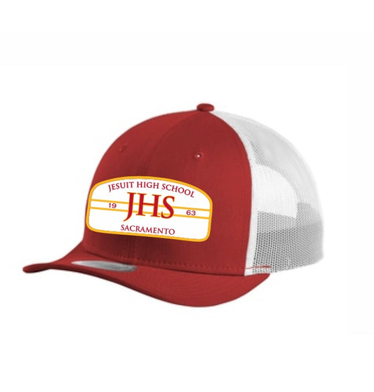 Red Patch Baseball Hat